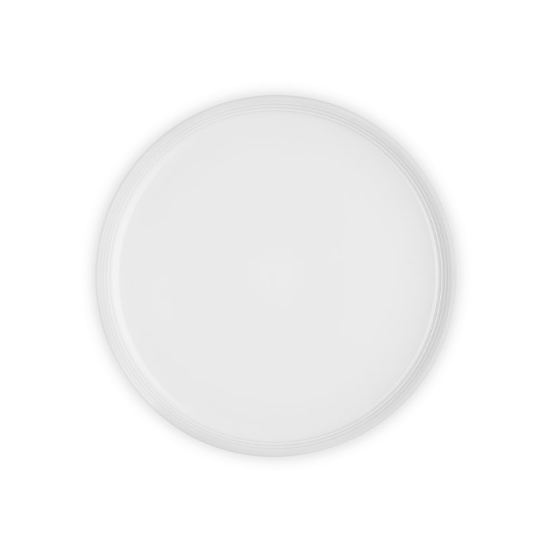 Le Creuset Coupe Dinner Plate, 27cm, White