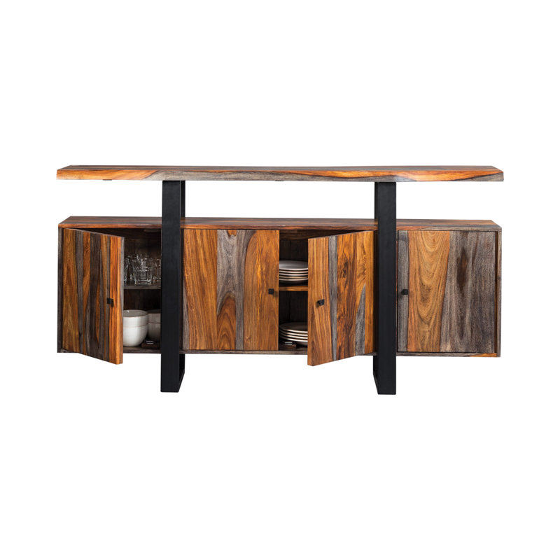 69'' Solid Wood Sideboard