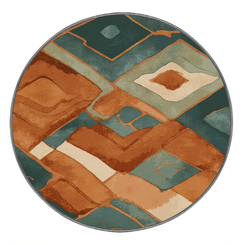 Tapis Verdant Voyage, Rond 6 pi
