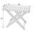 Faison Leather and Wood Luggage Rack-113062528