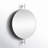 Guava Brass Round Mirror-1247579898