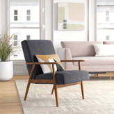 Mercury Row® Tollison 2 - Piece Upholstered Sectional & Reviews | Wayfair