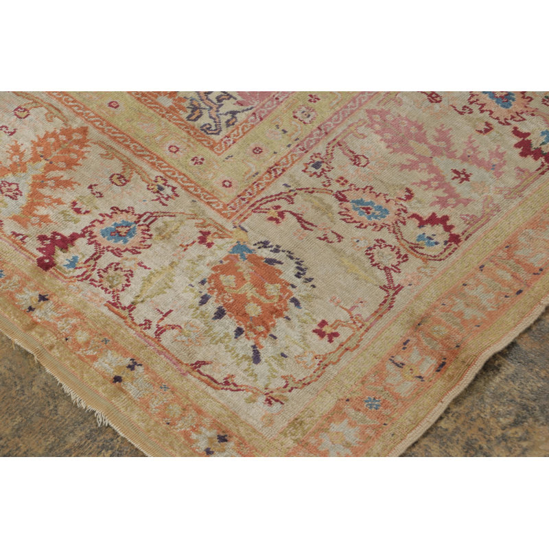 Antique One-of-a-Kind 4'0x5'0 Area Rug