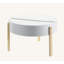 Table basse ronde avec rangement Sowers