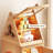 Burlywood Modern Solid wood Standard Bookcase