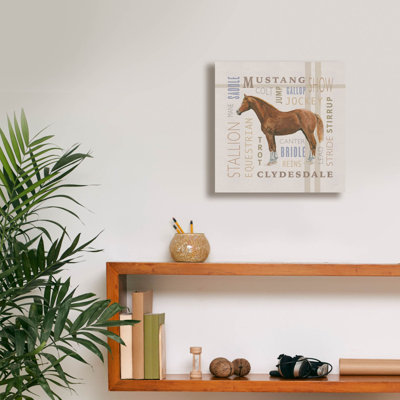 'Natural Charm 4' by Emily Adams Canvas Wall Art