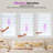 Zebra Blinds Window Dual Layer Roller Shades, Cordless Horizontal Blind-114336196