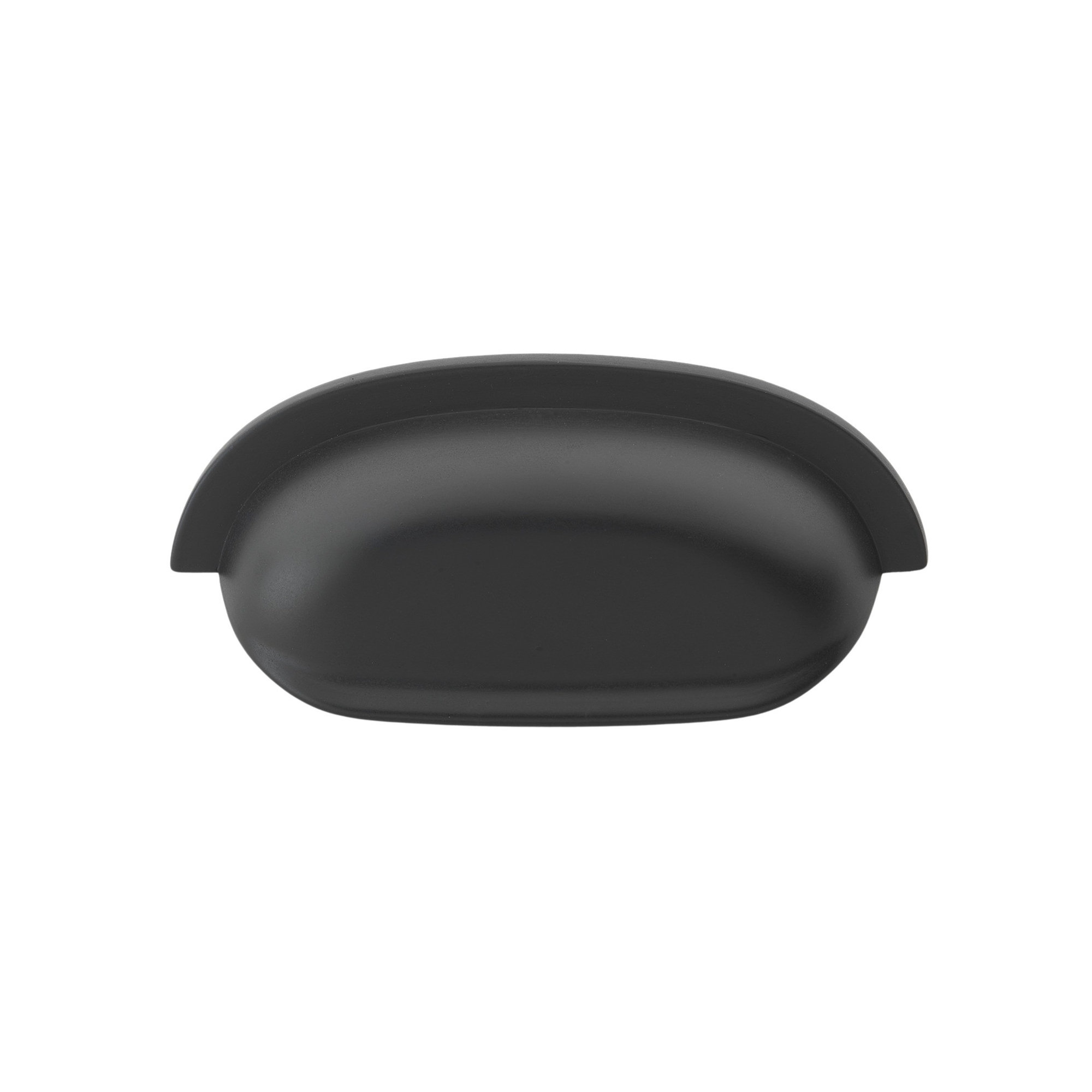 Cup/Bin Pull, Matte Black