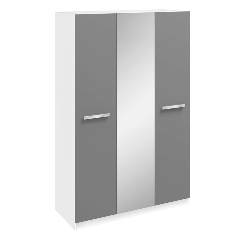 Malia 3 Door Manufactured Wood Wardrobe