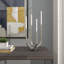 Bianca Stainless Steel Tabletop Candelabra