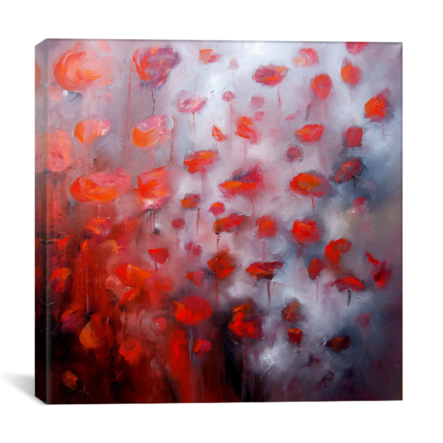 Brayden Studio Petals In The Wind II On Canvas by J.A Art Gallery