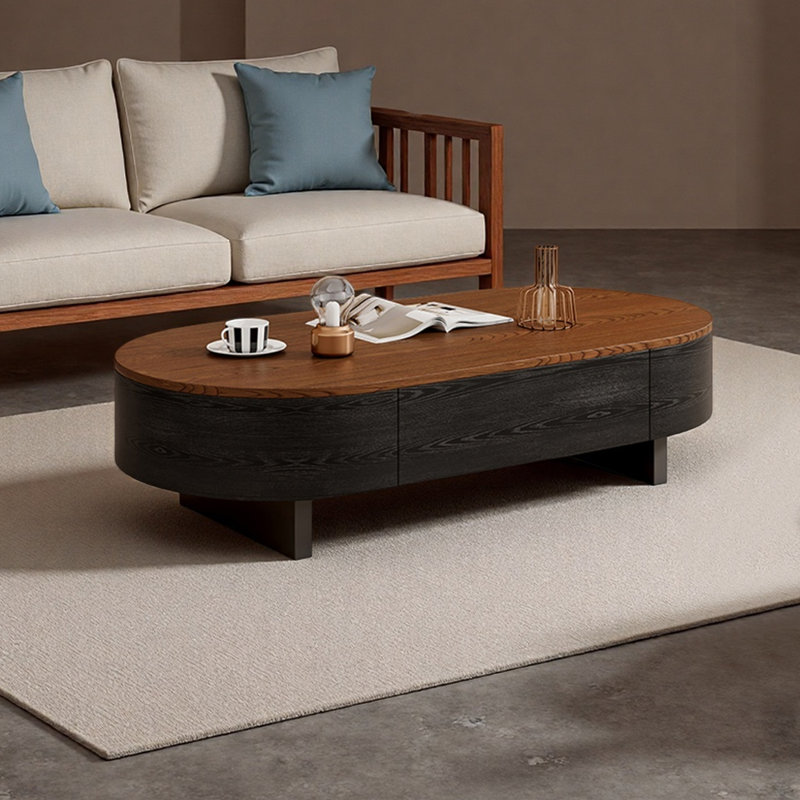 Table basse moderne avec tiroirs de rangement