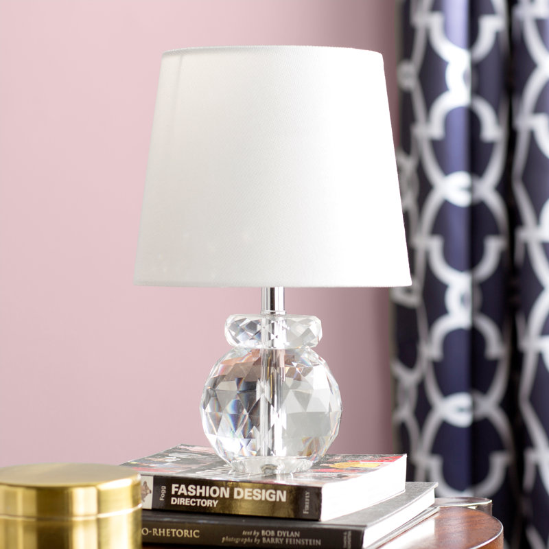 Lampe de table transparente 13 po Detweiler