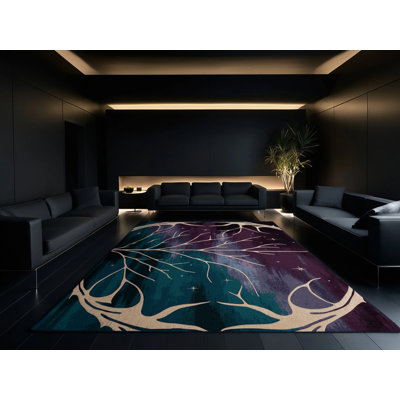 Moonlit Vines Rug