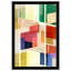 Reproduction d'art moderne encadré coloré Mid-Century-68786068-68786069
