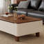Table basse rectangulaire de rangement de style médiéval-1202223128-1202223134