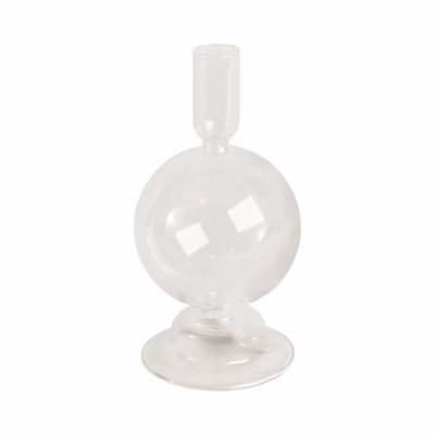 Rupani Glass Candlestick Holder