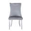 Chaise parsons en velours capitonné Infield