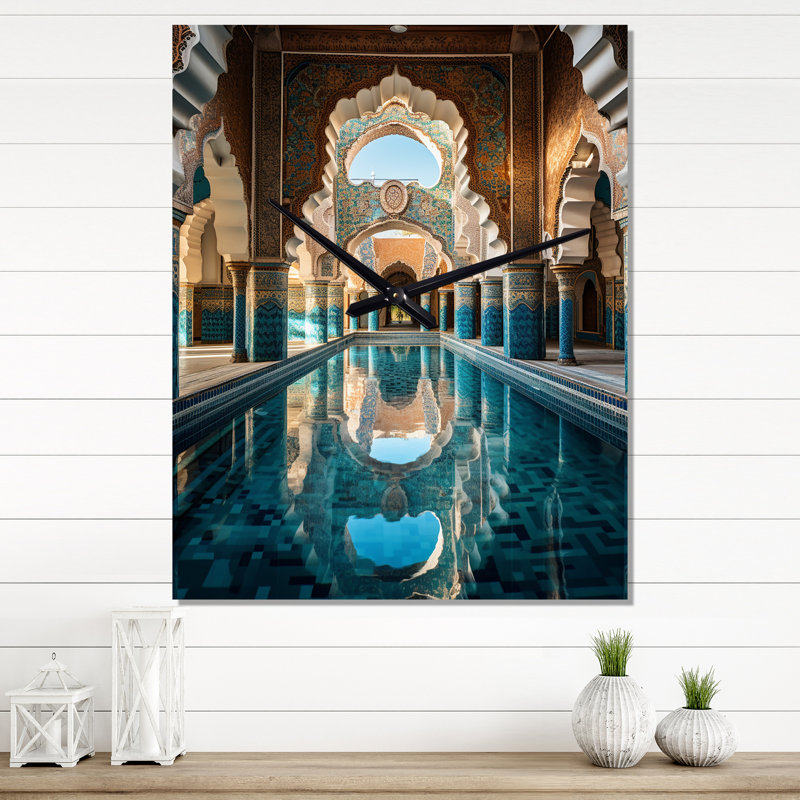 Horloge murale Jehiah - Cityscapes, Petit