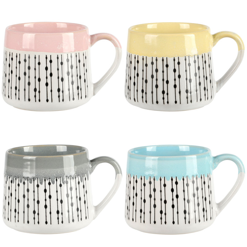 Grande tasse à café en grès