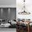 8-Light Round Chandelier