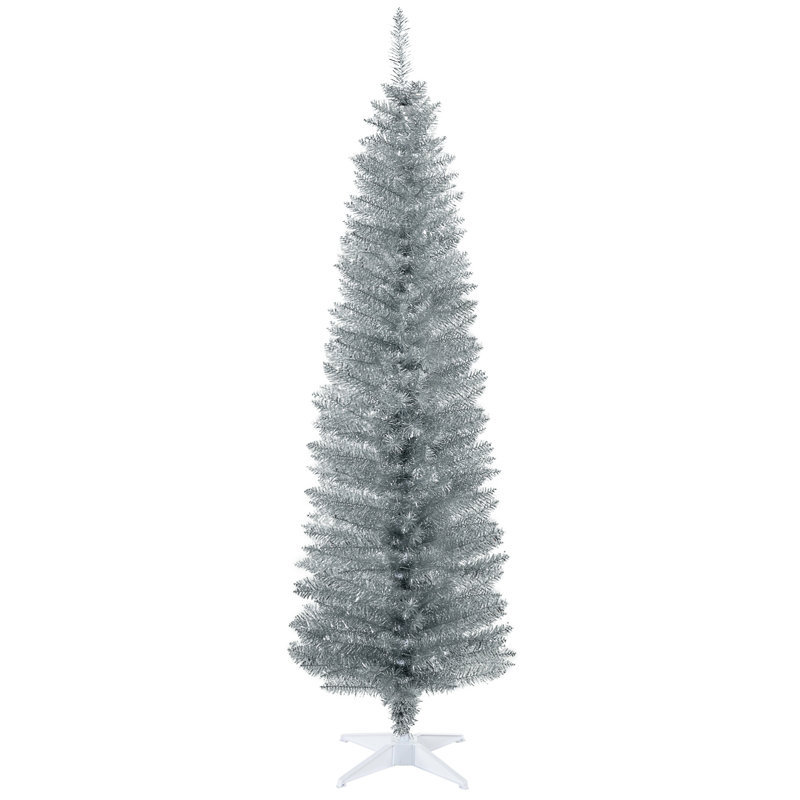 Arbre de Noël artificiel 6 pi HOMcom, Blanc