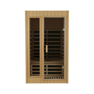 Hemlock Two-Person Far Infrared Roof Embedded Indoor Sauna Room