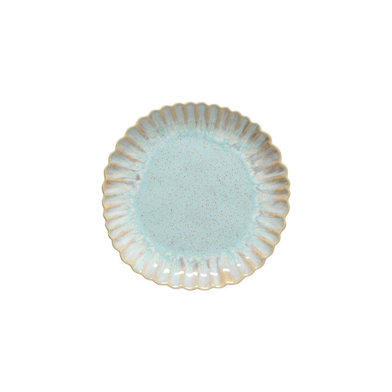 Mallorca Stoneware Salad/Dessert Plate, Sea Blue