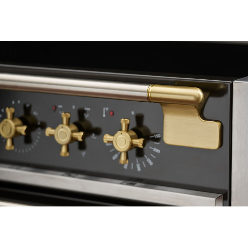Elise 36" Induction Range, Matte Black