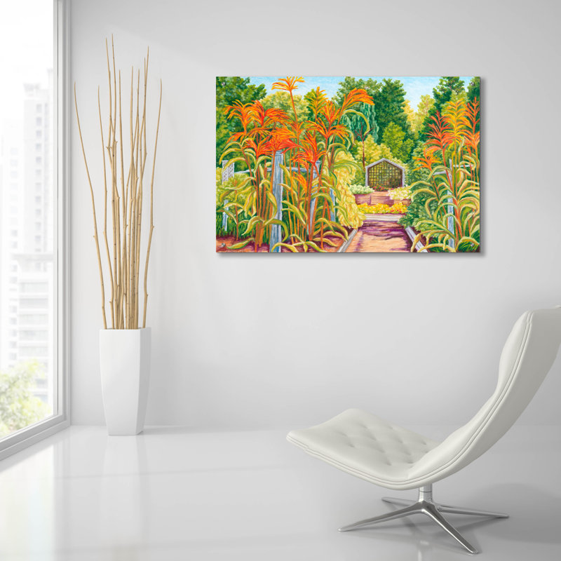 Art mural en verre Winston Porter, H 24 po x l 36 po x P 0,2 po