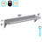 8 in. x 36 in. Stainless Steel Wall Shelf
