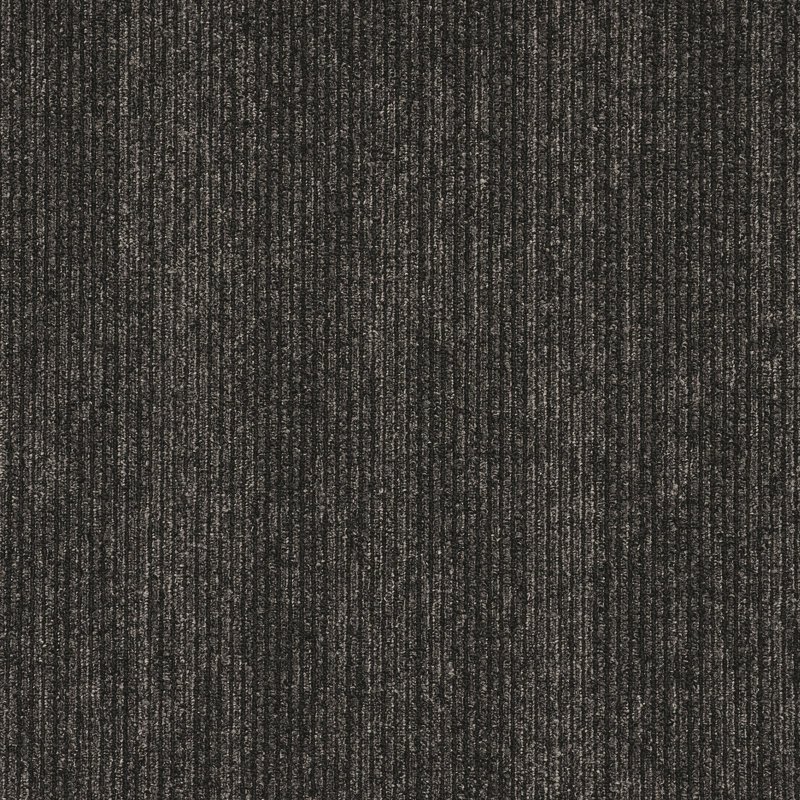 Carreaux de moquette en fibre de nylon Mohawk Elite 24 po x 24 po (96 pieds carrés par carton - 24 carreaux), Ébène