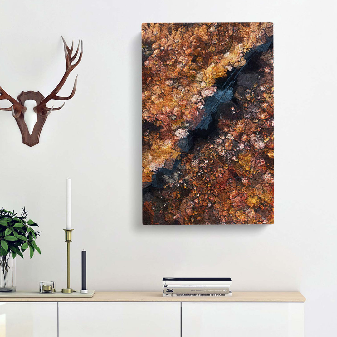 Forest In Piedimonte Matese Italy - Wrapped Canvas