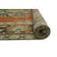Tapis rouille rétro vieilli Kavonta