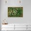 «Abstract Dreaming About Emerald Geode Crystals», impression sur toile tendue-68015337-68015339