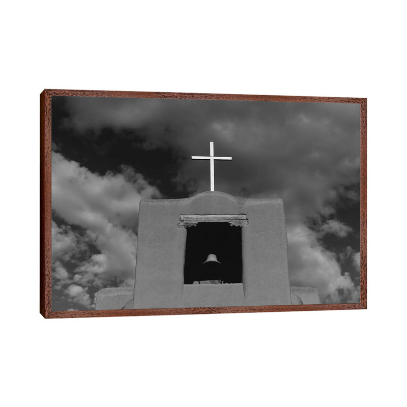 Santa Fe's San Miguel Chapel II by Bethany Young - Print on Canvas, 101.6cm H x 152.4cm W x 3.81cm D