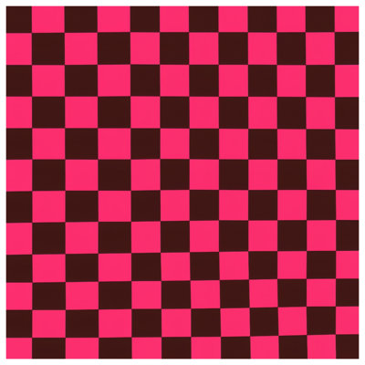 Pink Black Checkered Blankets