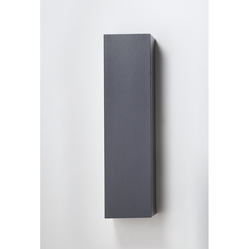 Armoire à linge murale Nikolaus, Bleu nuit