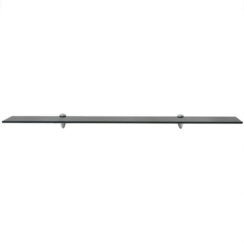 Annalys 2 Piece Floating Shelf, 0.31" H x 11.8" W x 3.9" D, Black