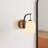 Kace Steel Armed Sconce