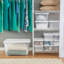 Boîte de rangement en plastique empilable avec couvercle 16 litres Sterilite