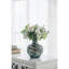 Blue and Brown Reactive Glazed Accent Vase