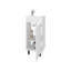 Meuble-lavabo blanc avec lavabo intégré-968754688