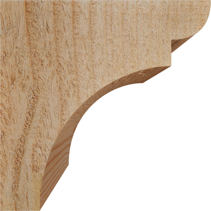 Yorktown Corbel, H 6 po x l 4 po x P 6 po, Sapin de Douglas, Sciage brut