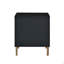 1Pc Nightstand With 3-Drawers