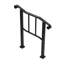 Iron Handrail Stair Railing Fits 2 Steps