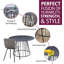 Ormidia 4 - Person Dining Set