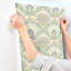 Rouleau de papier peint lisse L 27 pi x l 27 po Bramble-68764790