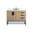 Eugene 42'' Single Bathroom Vanity with Engineered Marble Top-74919348