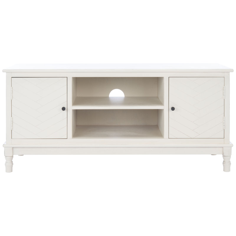 Bivins TV Stand for TVs up to 43", Distressed White